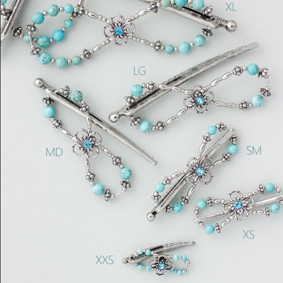 Lilla Rose Accessories - Lilla Rose—Tranquility Flexi Hair Clip XXS